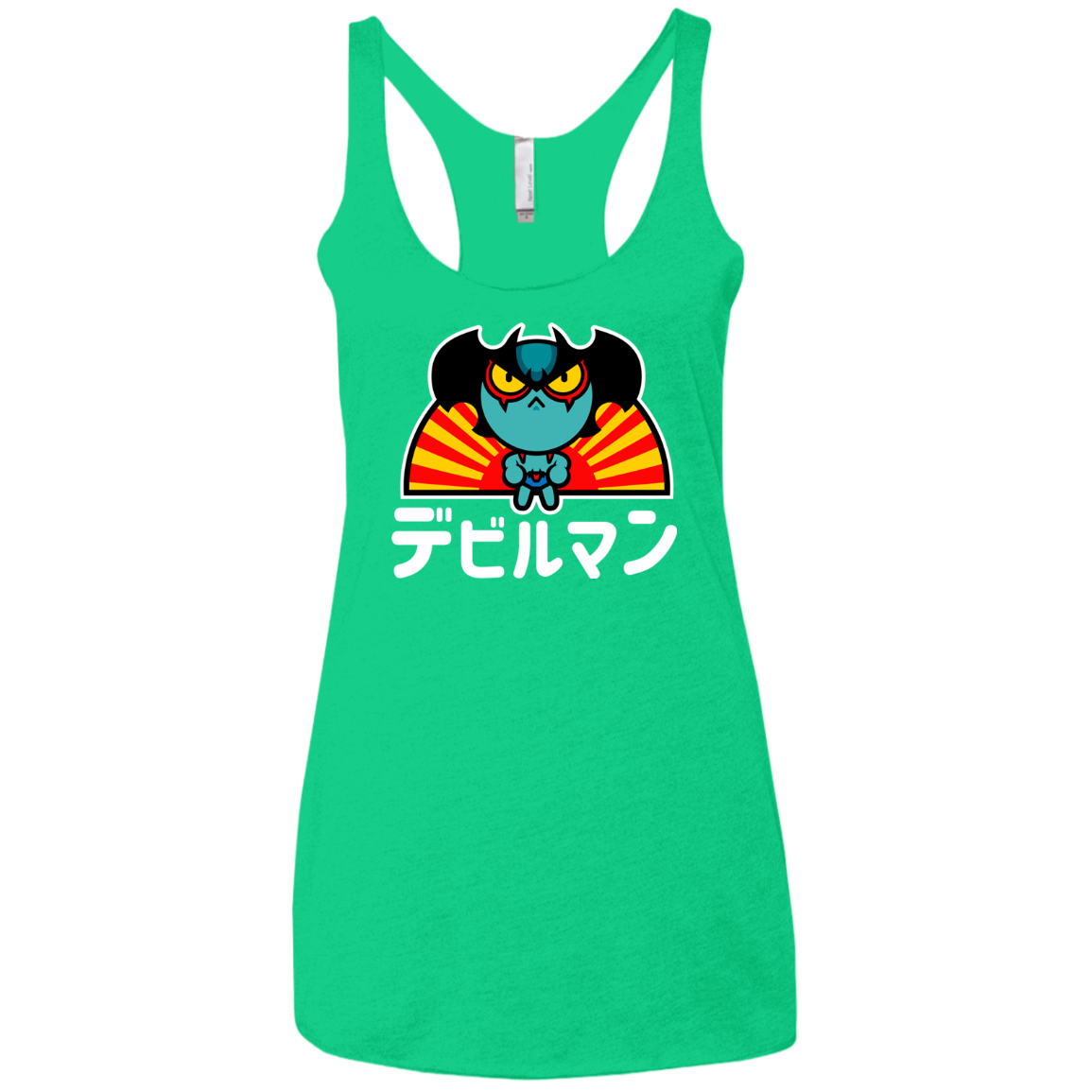 ChibiDebiruman Women's Triblend Racerback Tank
