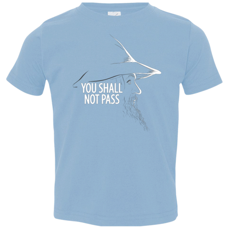 YOU SHALL NOT PASS (2) Toddler Premium T-Shirt