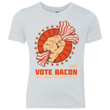 Vote Bacon In 2018 Youth Triblend T-Shirt