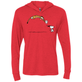 Pounce Triblend Long Sleeve Hoodie Tee