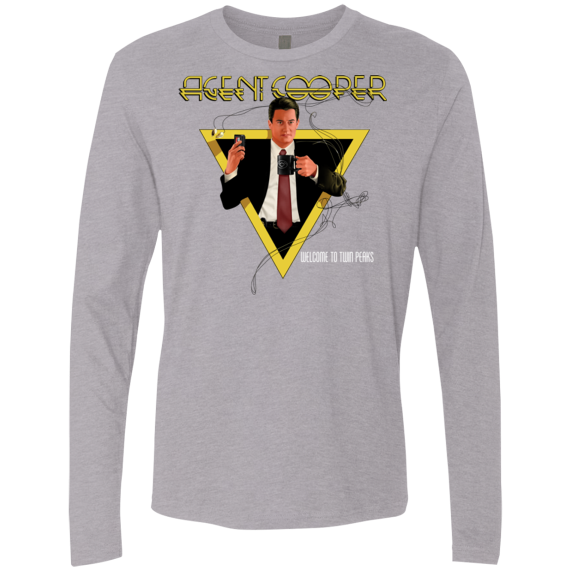 Agent Cooper Men's Premium Long Sleeve