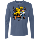 Big Bird and Worm Men's Premium Long Sleeve