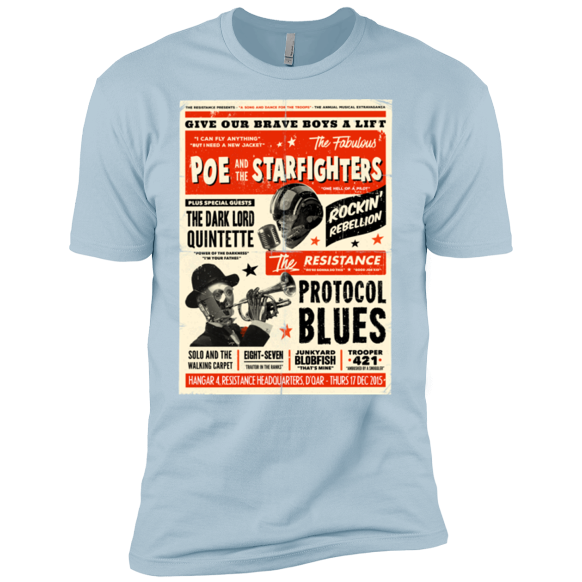 Poe and The Starfighters Men's Premium T-Shirt