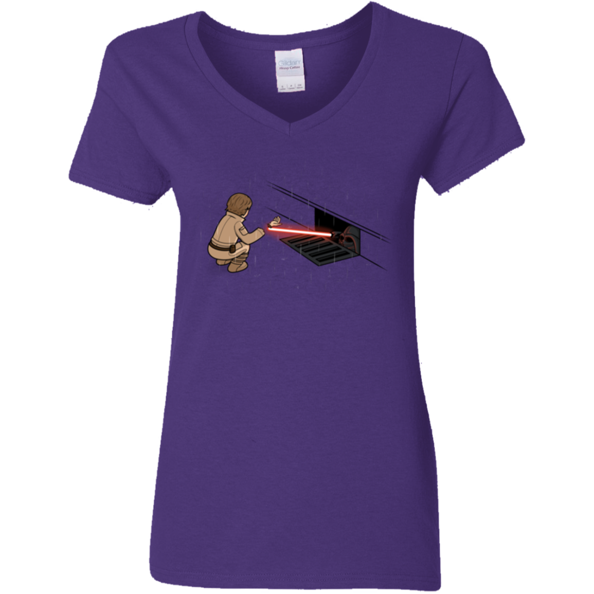 The Dark Sewer Women's V-Neck T-Shirt