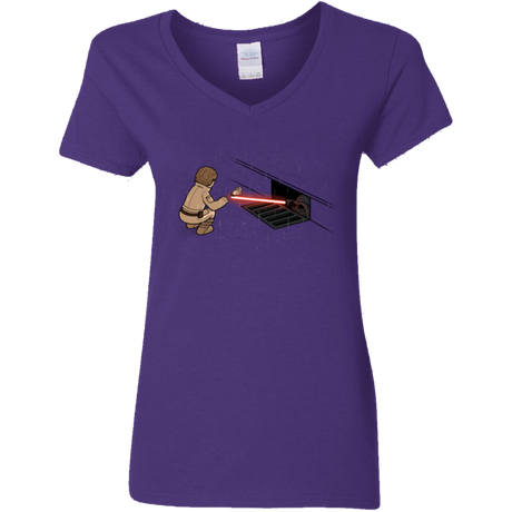 The Dark Sewer Women's V-Neck T-Shirt