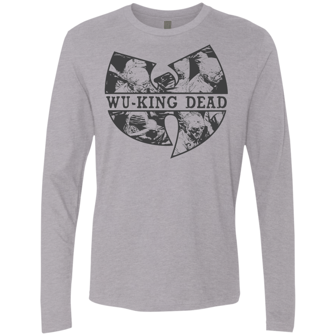 WU KING DEAD Men's Premium Long Sleeve