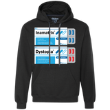 Red or Blue Premium Fleece Hoodie