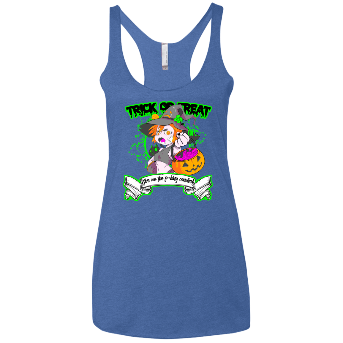 Give me the Candies Women's Triblend Racerback Tank