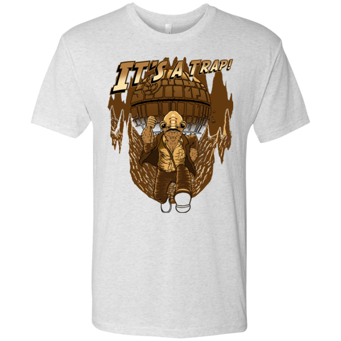 It's a trap!! Men's Triblend T-Shirt