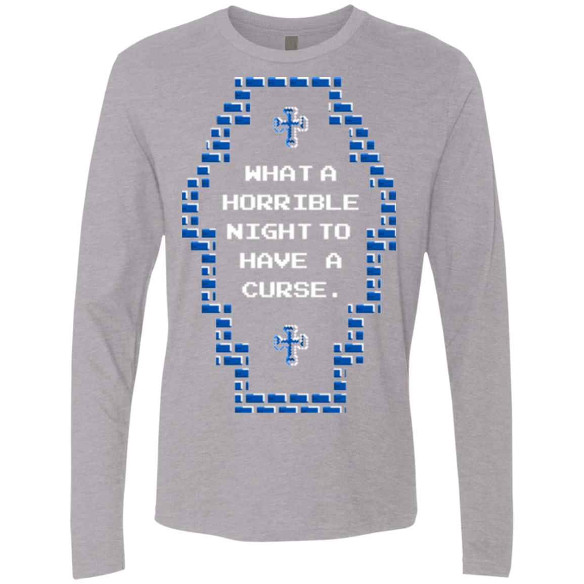 What a Horrible Night Men's Premium Long Sleeve