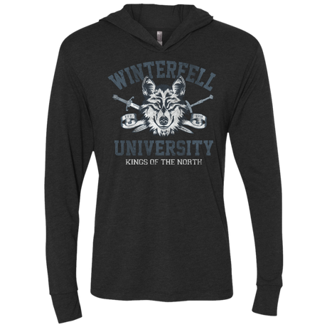 Winterfell U Triblend Long Sleeve Hoodie Tee