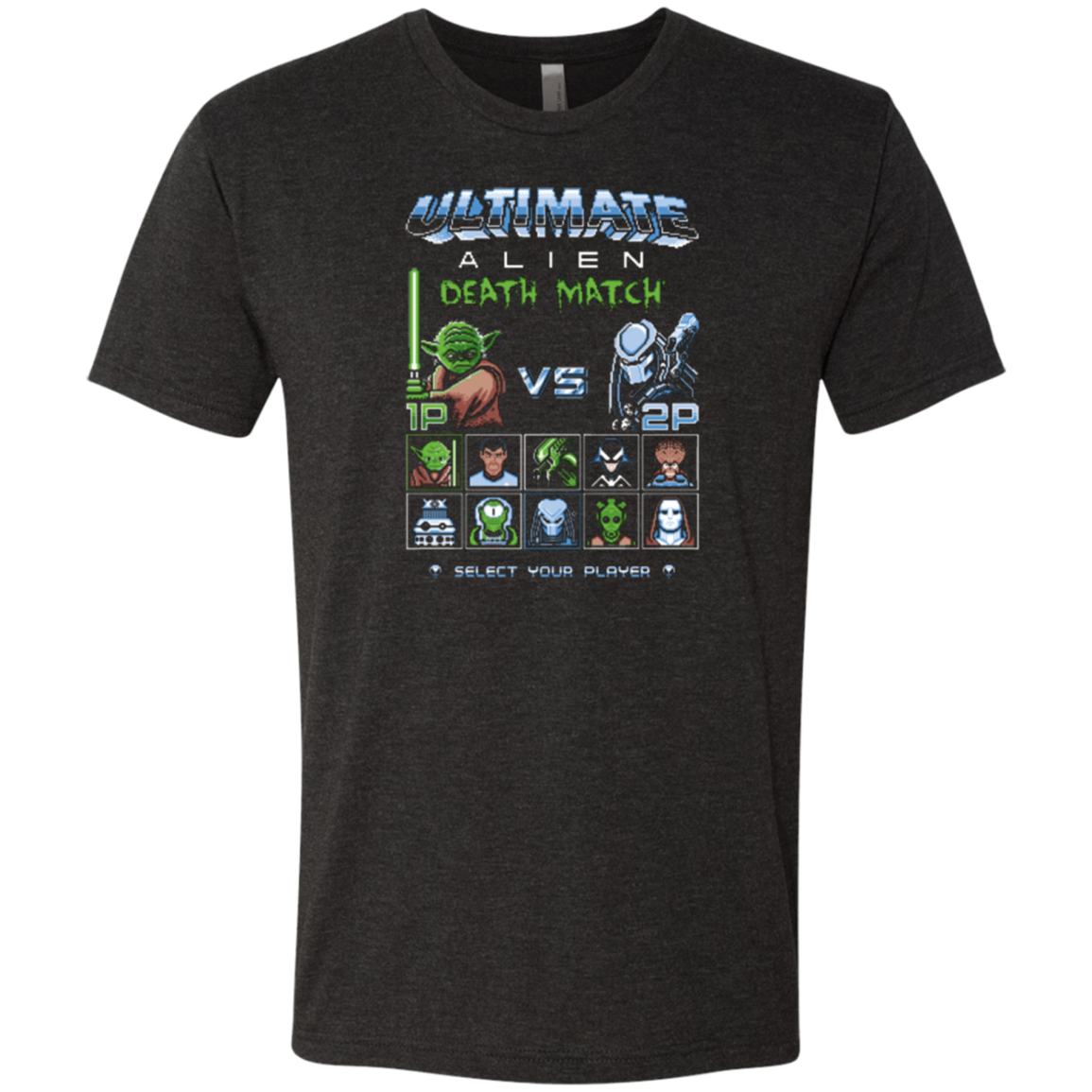 Alien Death Match Men's Triblend T-Shirt