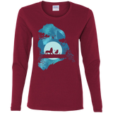 Lion Portrait Women's Long Sleeve T-Shirt