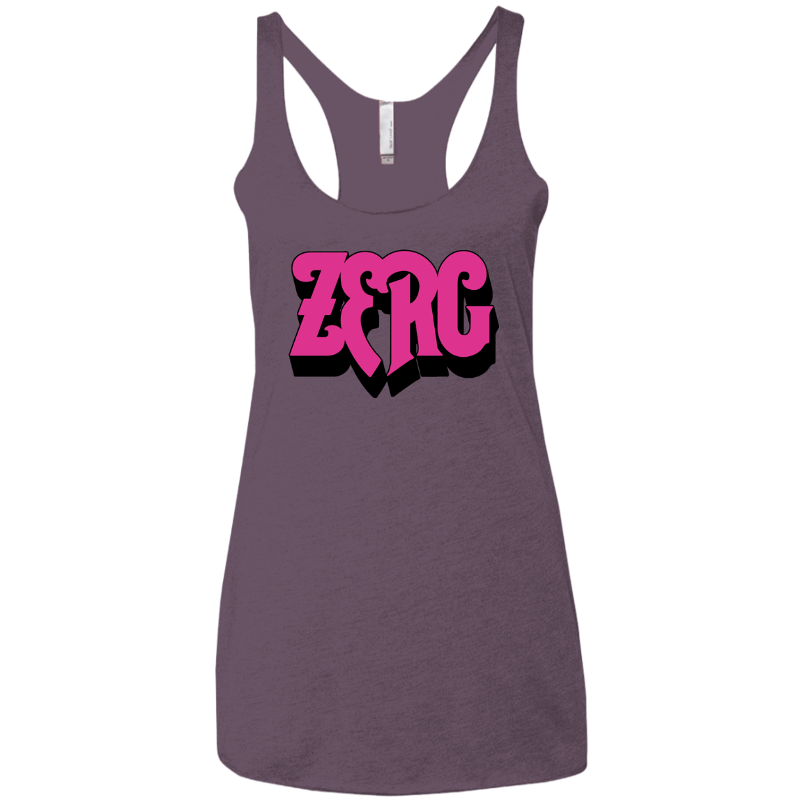 Zerg Rush Women's Triblend Racerback Tank