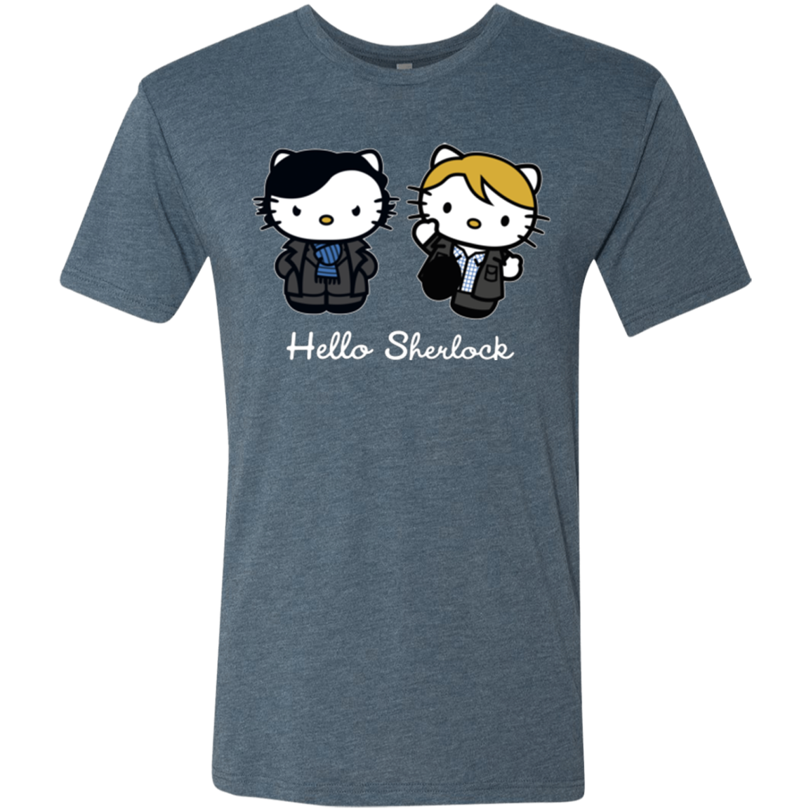 Hello Sherlock Men's Triblend T-Shirt