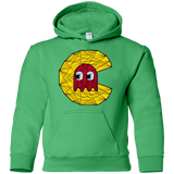 Poly Pac Man Youth Hoodie
