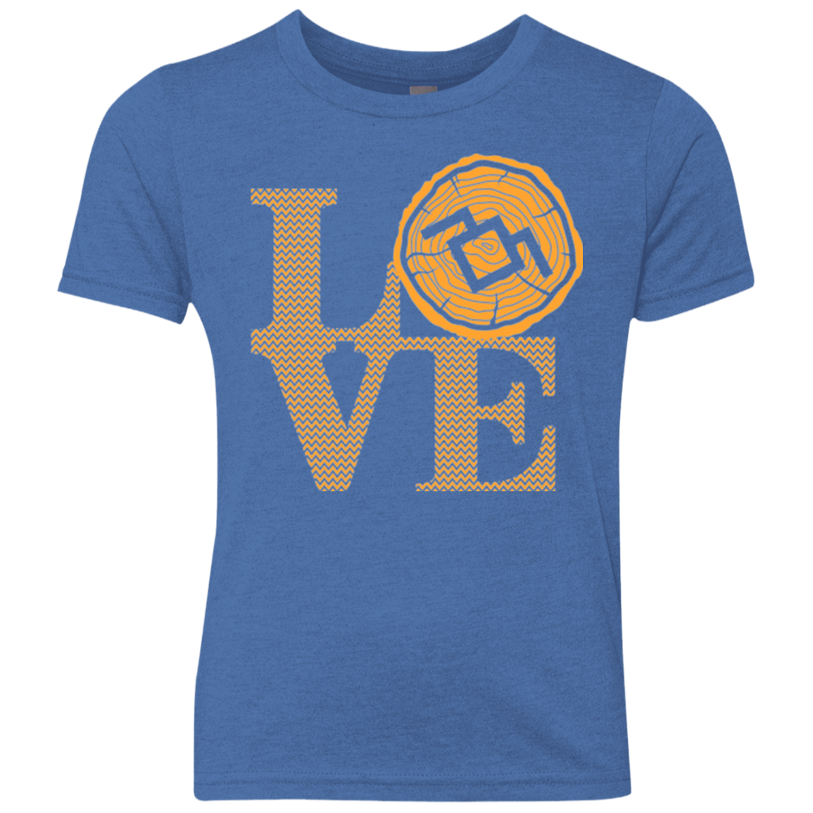 LOVE TWIN PEAKS Youth Triblend T-Shirt