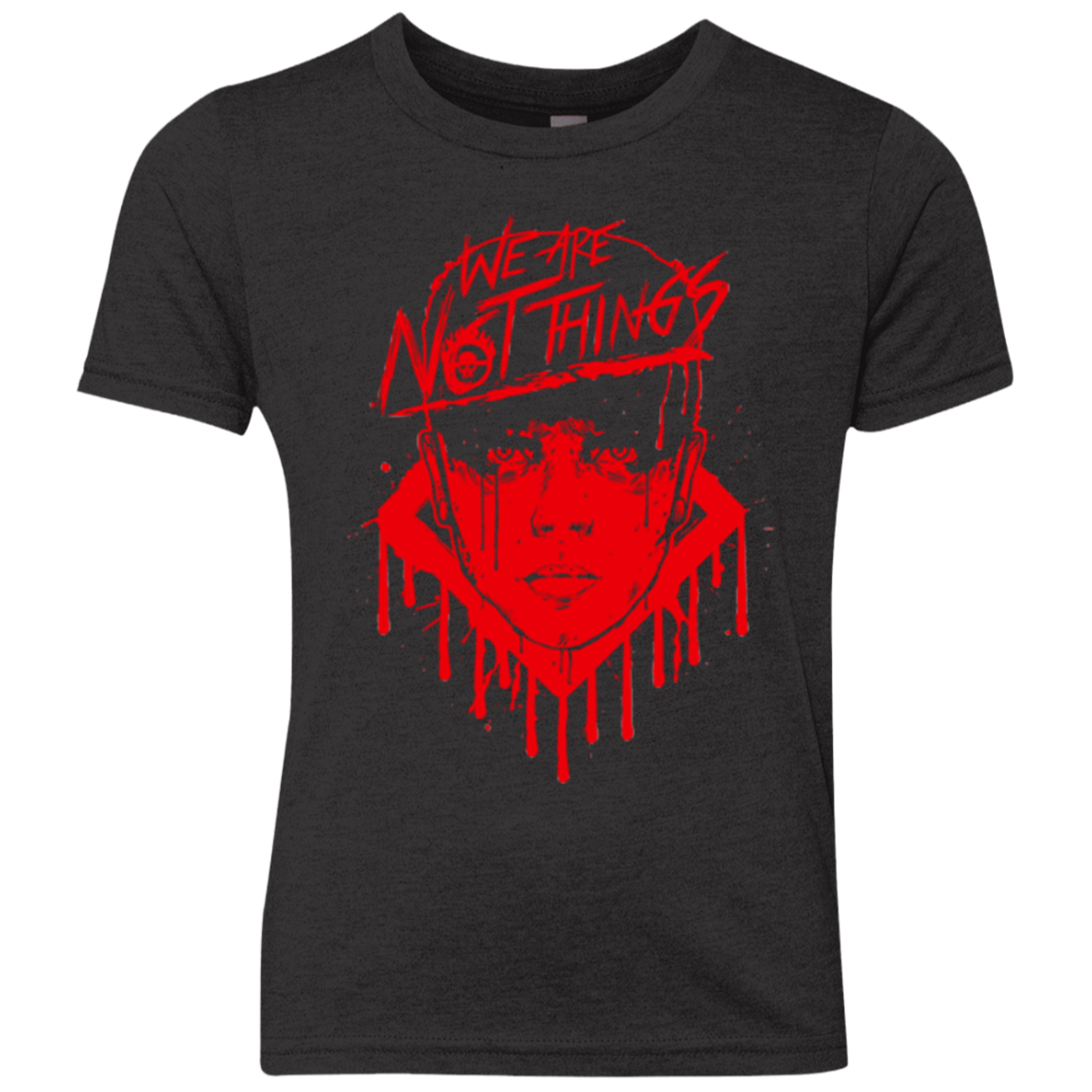 We Are Not Things Youth Triblend T-Shirt