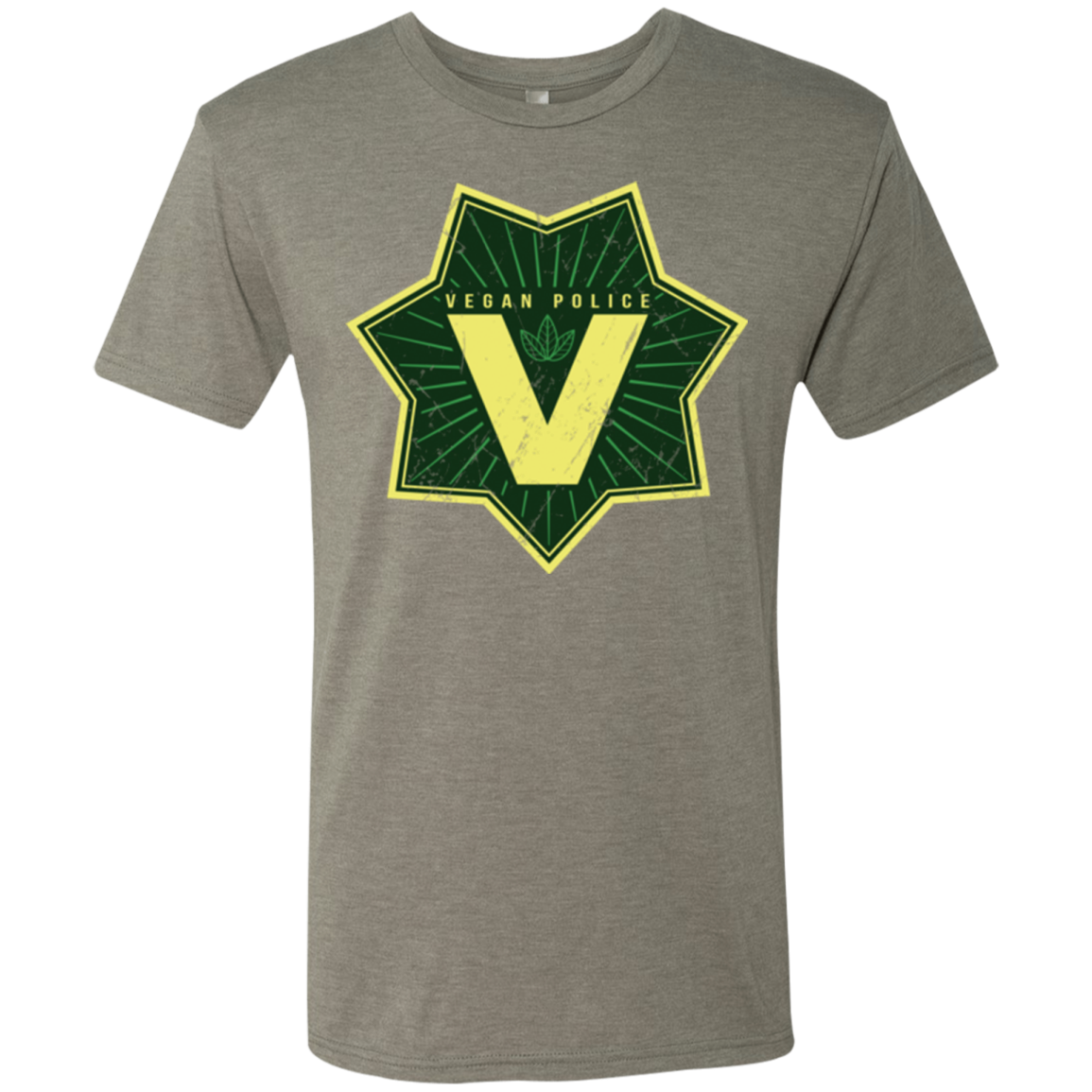 Vegan Police Men's Triblend T-Shirt