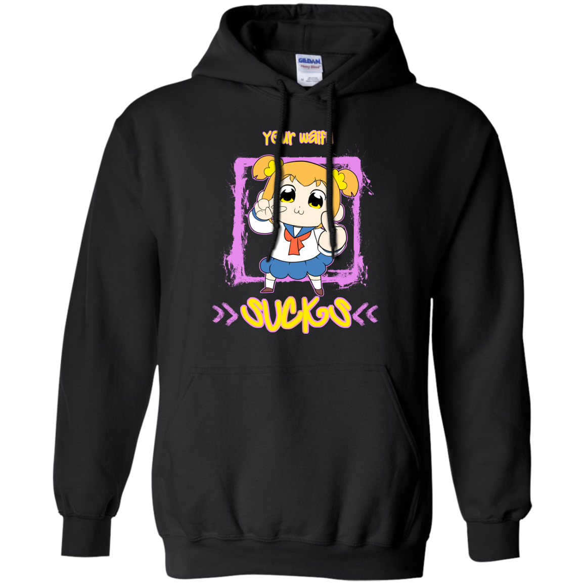 Your Waifu Pullover Hoodie