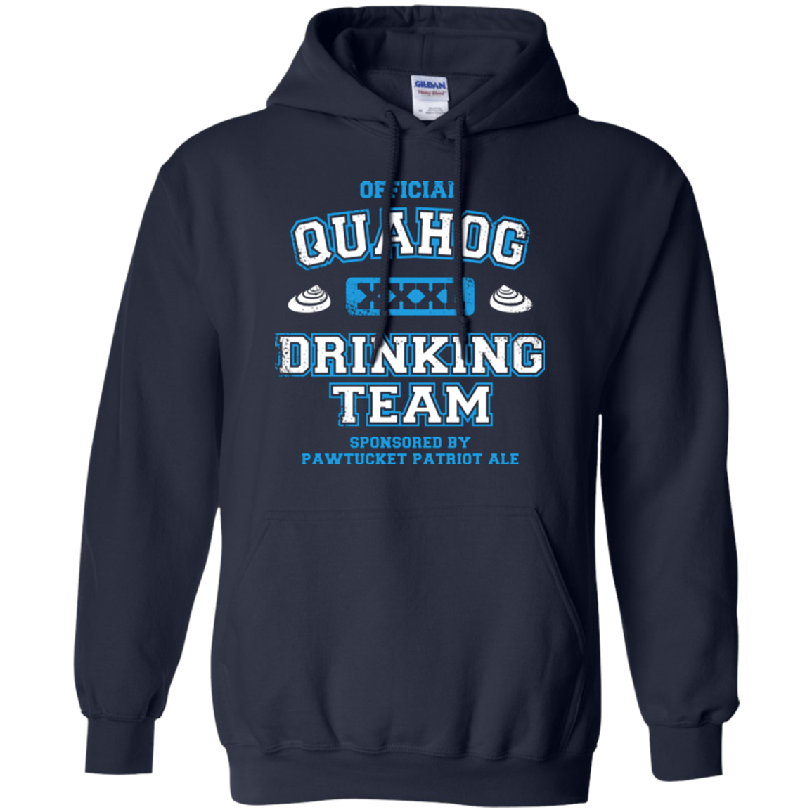 Quahog Drinking Team Pullover Hoodie