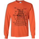 Dalek Plan Youth Long Sleeve T-Shirt