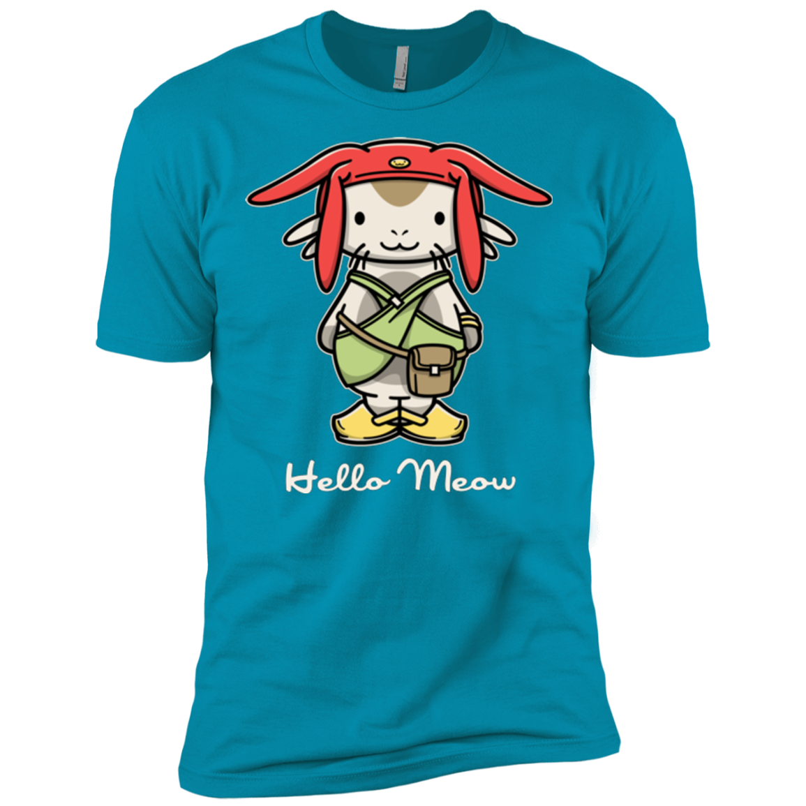 HELLO MEOW Men's Premium T-Shirt