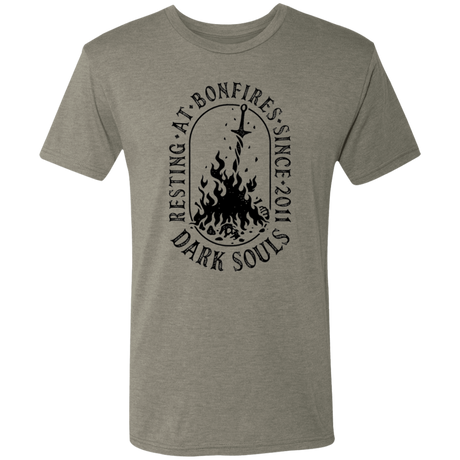 Resting at Bonfires Men's Triblend T-Shirt