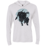 The Princess Triblend Long Sleeve Hoodie Tee