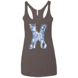 X marks the spot Women's Triblend Racerback Tank