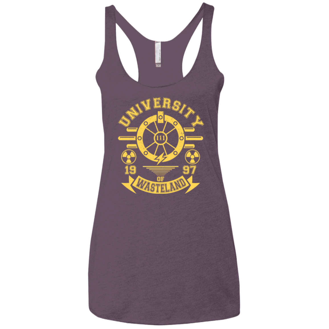 University of Wasteland Women's Triblend Racerback Tank