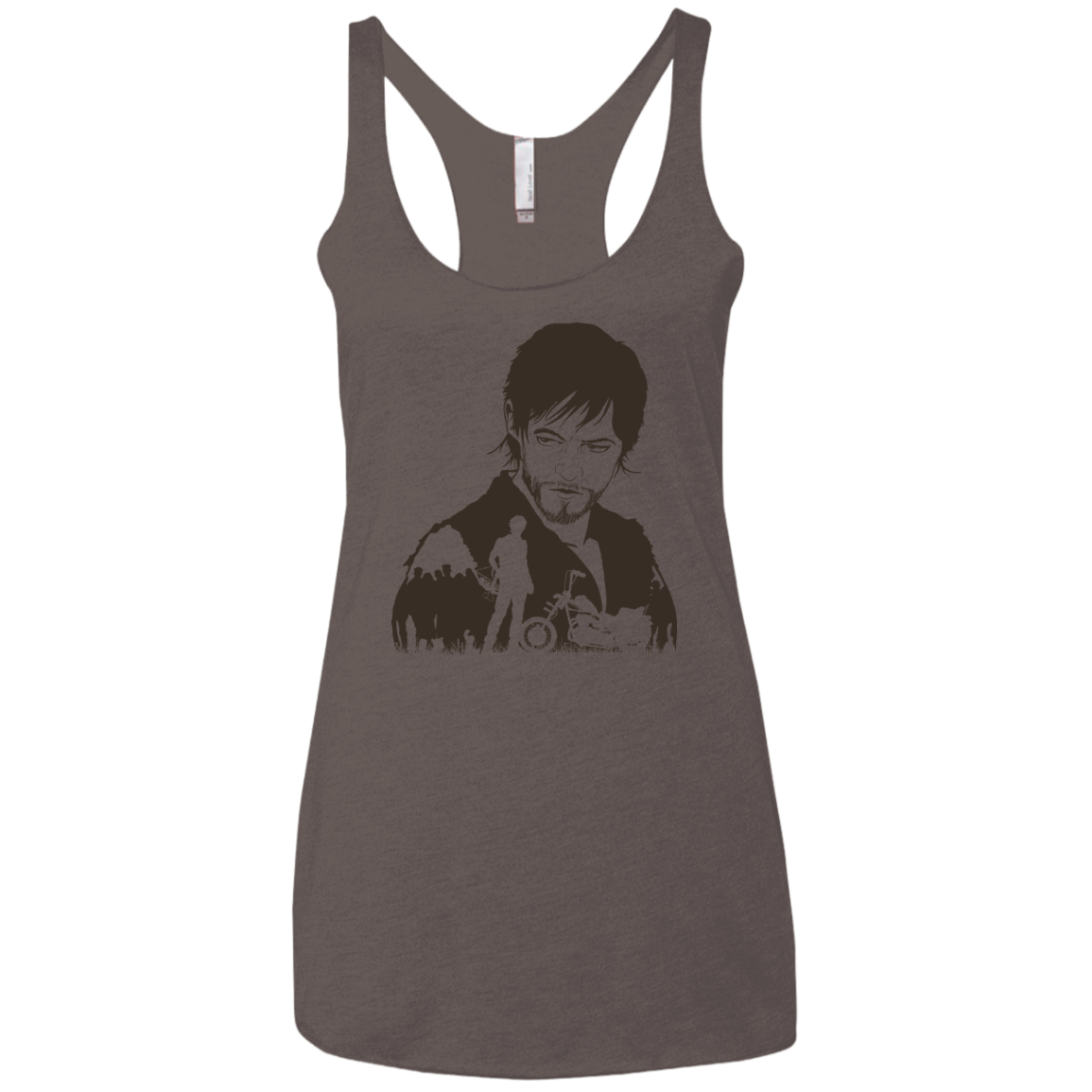 The Archer Women's Triblend Racerback Tank