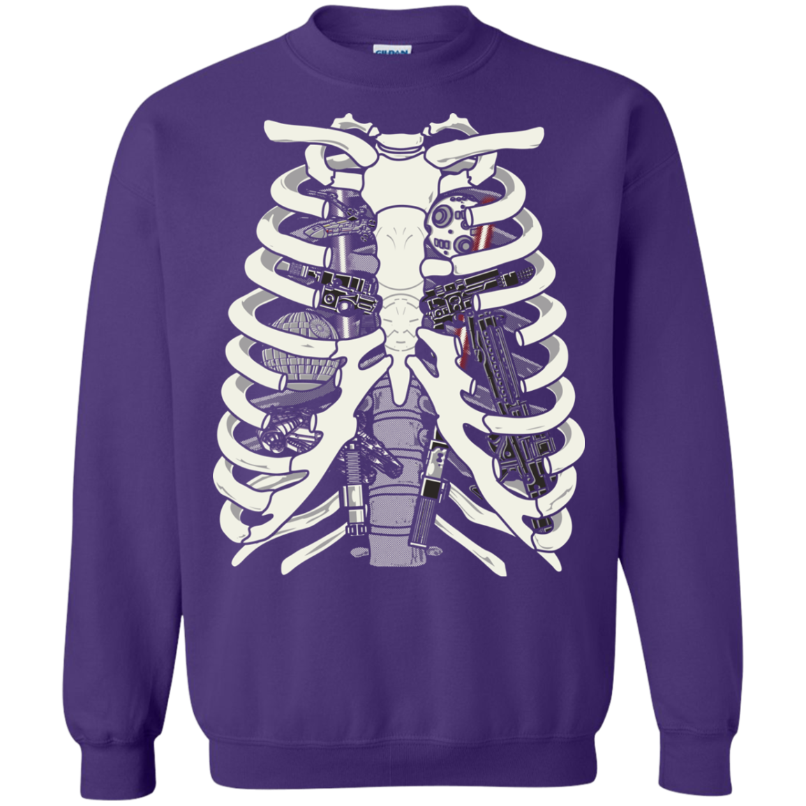 Anatomy of a Galaxy Far Away Crewneck Sweatshirt