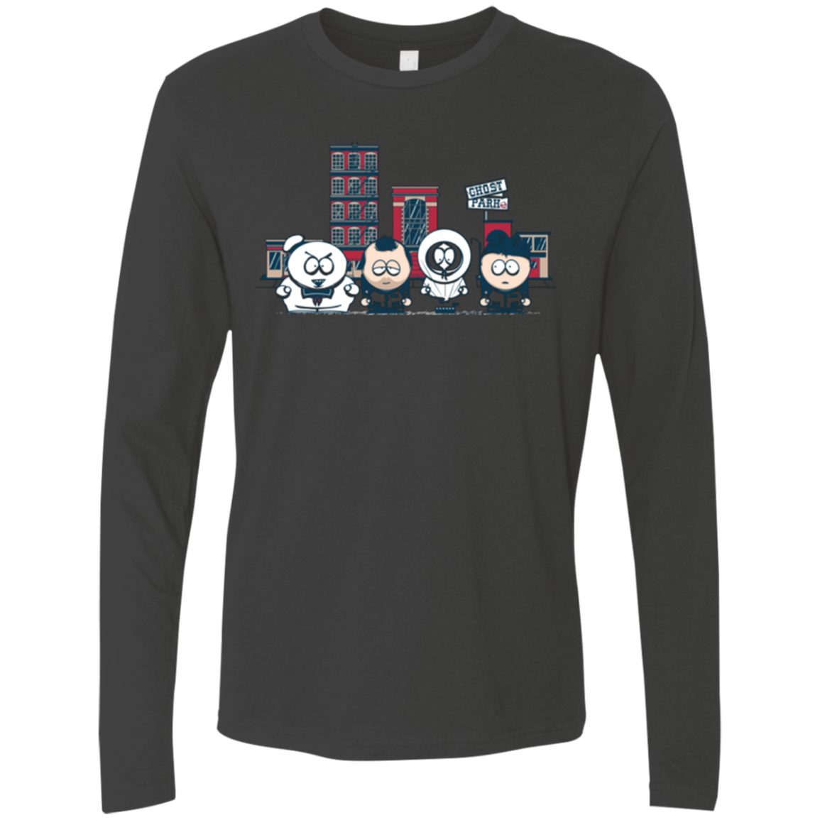 GHOST PARK Men's Premium Long Sleeve