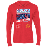 Back In Time Triblend Long Sleeve Hoodie Tee