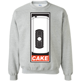 Cake is a Lie Crewneck Sweatshirt