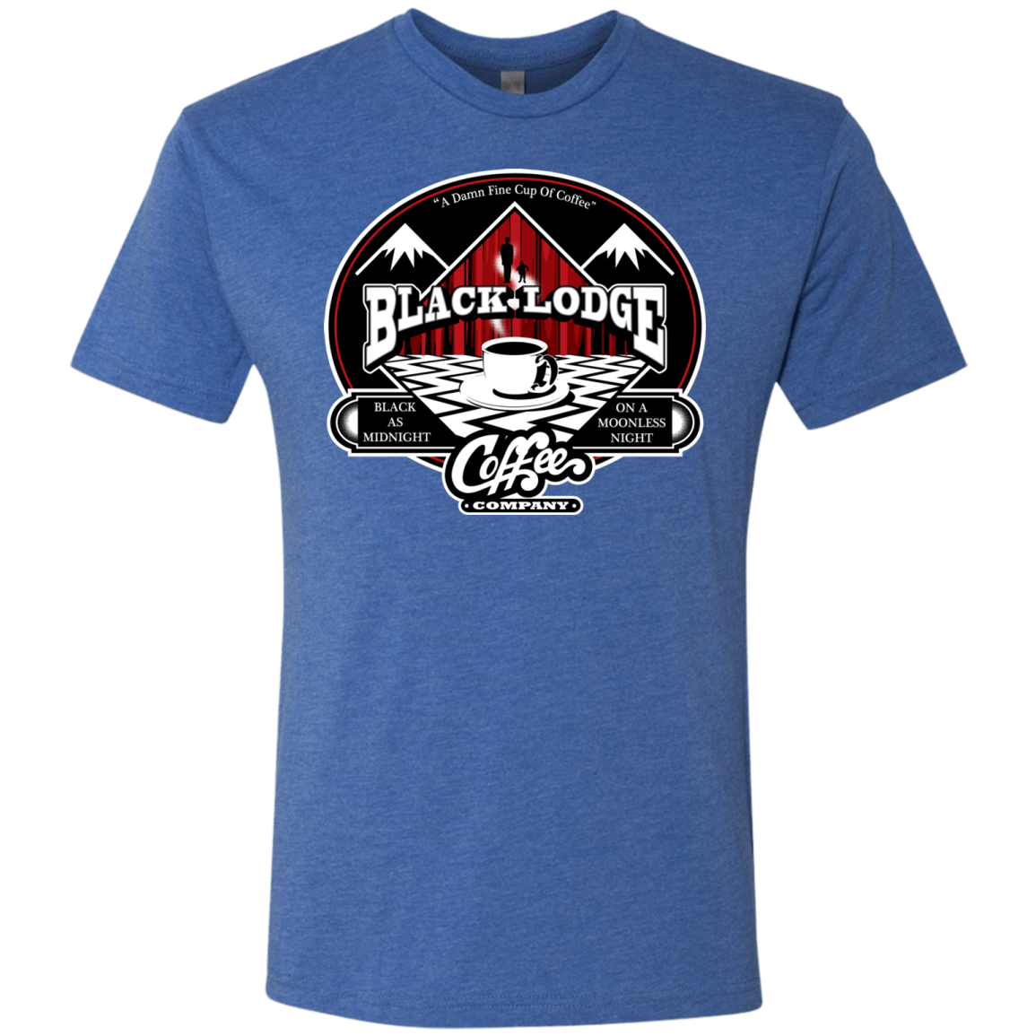 Black Lodge Coffee Company Men's Triblend T-Shirt