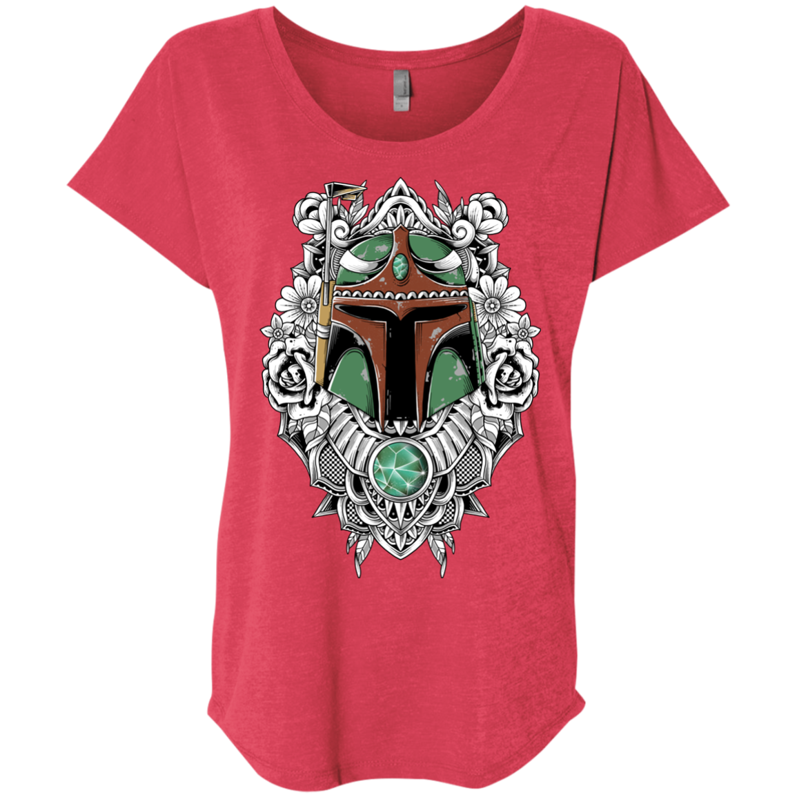 Mandalorian Warrior Triblend Dolman Sleeve