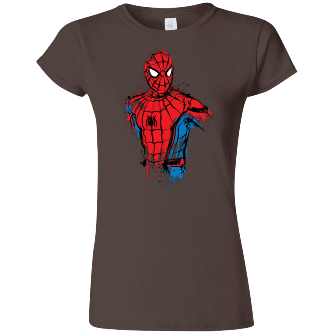 Spiderman- Friendly Neighborhood Junior Slimmer-Fit T-Shirt