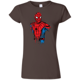 Spiderman- Friendly Neighborhood Junior Slimmer-Fit T-Shirt