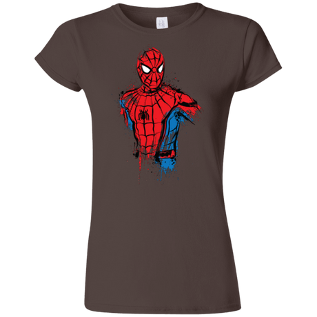 Spiderman- Friendly Neighborhood Junior Slimmer-Fit T-Shirt