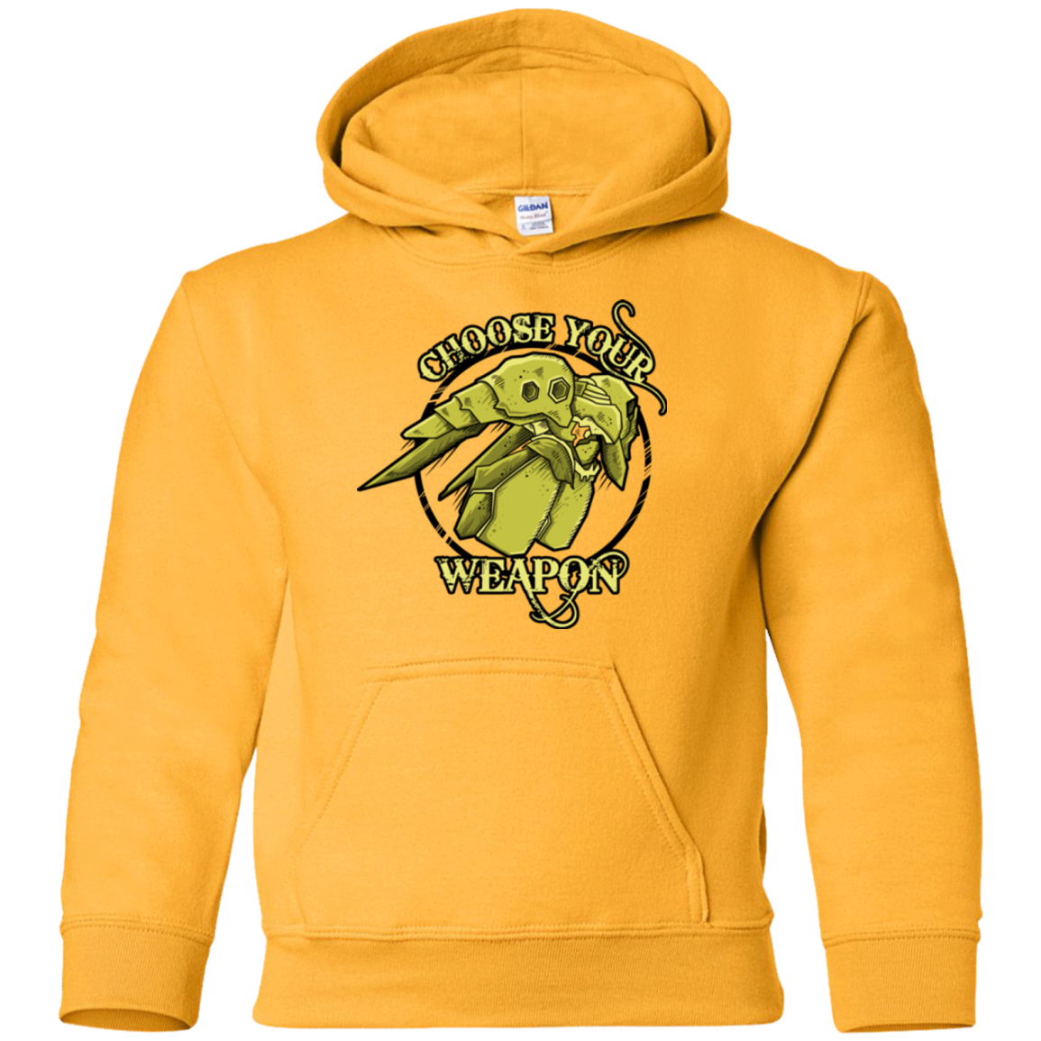 CHOOSE YOUR WEAPON Youth Hoodie