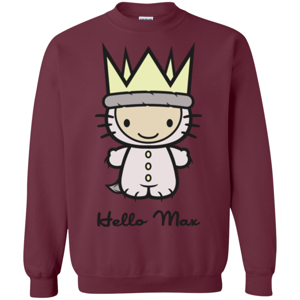 Hello Max Crewneck Sweatshirt