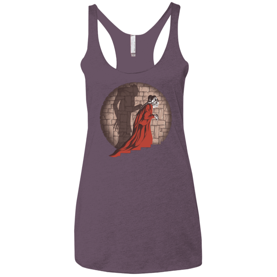 Shadow Mismatch Women's Triblend Racerback Tank