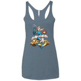 PINUP SAMUS Women's Triblend Racerback Tank