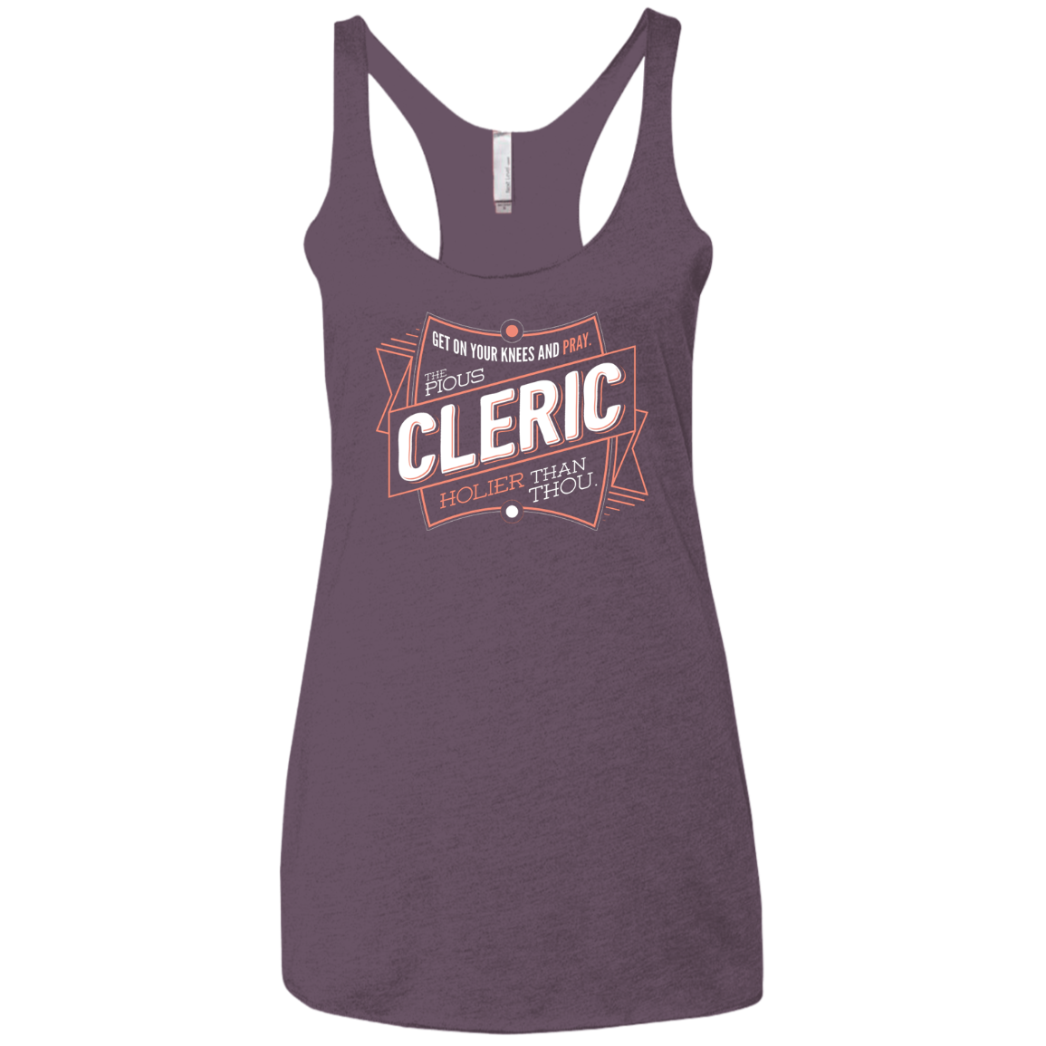 Cleric Women's Triblend Racerback Tank