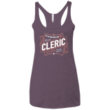 Cleric Women's Triblend Racerback Tank