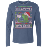 None Business Men's Premium Long Sleeve