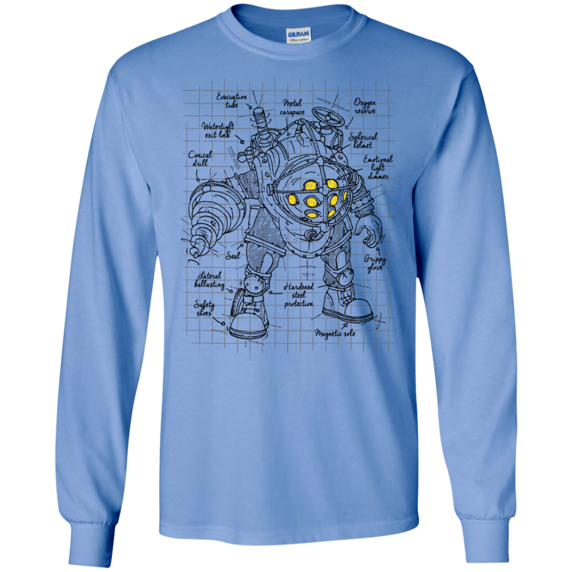 Big Daddy Plan Men's Long Sleeve T-Shirt