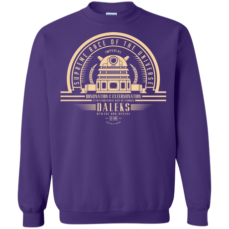 Who Villains Daleks Crewneck Sweatshirt